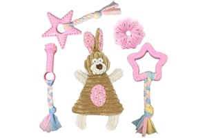 Volacopets Puppy Toys for Teething, Puppy Chew Toys for Small Dogs, Crinkle Dog Toys Small Breed Boredom and stimulating, Dog