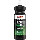 SONAX Profiline Nano Polish 3/6 | Medium-Cut Polish with Ultra-Fine Finish | Removes Swirls, Water Spots &amp; Oxidation | No Haze, Dust-Free Formula | Safe for All Paint Systems &amp; Body Shop | 208300 | 1L