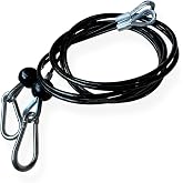 TreadLife Fitness Cables w/Snap Clips (2 x Cables) - Replacement for Bowflex Sport/Blaze Gyms - 56" Inch (Pair)