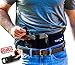 BELLY BAND HOLSTER for Active Concealed Carry | IWB/OWB Pistol Waistband Belt for Running, Hiking, Jogging | Waterproof Zipper Travel Pocket | Spare Magazine Pouch | Men & Women | BONUS LED TacLight