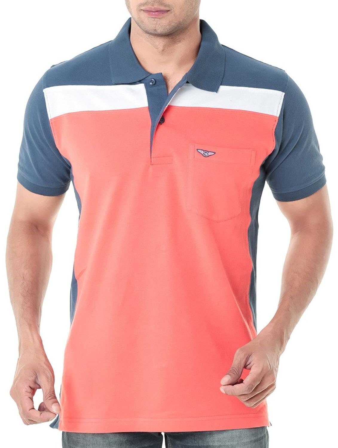 wexford men's cotton polo (wex-wfs034a_red)