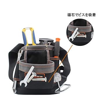 Amazon Snner 2019最新改良版 電工用 工具差し 腰袋 ウエスト Amazon Snner 2019最新改良版 電工用 工具差し 腰袋 ウエスト