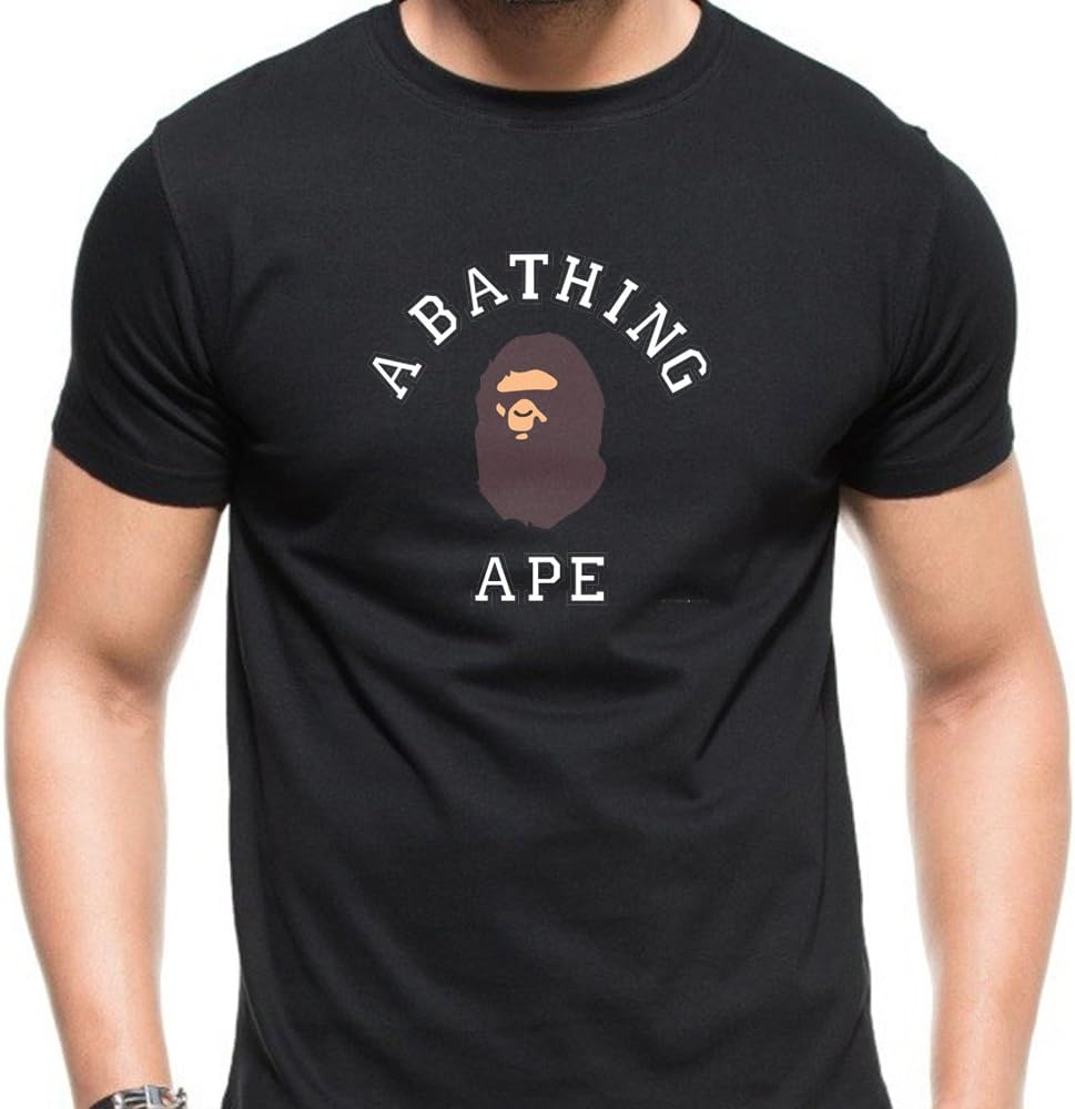 A Bathing Ape bape Logo vr for Men T Shirt