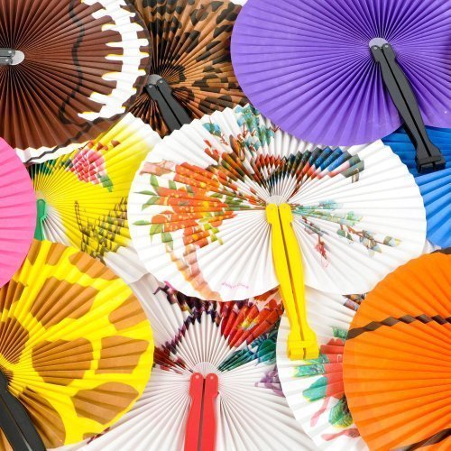 Folding Fan Assortment (4 dz)