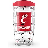 Tervis Cincinnati Bearcats - Overtime Made in USA Double Walled Insulated Tumbler Travel Cup Keeps Drinks Cold & Hot, 10oz, Classic