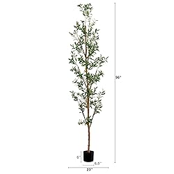Nearly Natural Artificial Indoor 8FT Tall Silk Faux