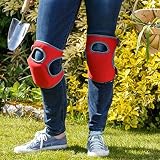 Burgon & Ball GKN/KPADBERRY Memory Foam Garden Kneelo Knee Pads Berry One Size view 3