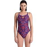 Arena Womens Arena Performance Women's Arabesque Lace Back Swimsuit