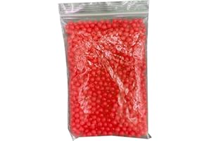 FeiYeup 1000Pieces Glow Fishing Beads Round Glowing Fishing Baits Eggs Beads Fishing Tackle Tool Lures Accessories