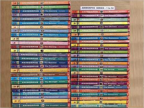 Animorphs Complete Series Books 1 54 Katherine A Applegate Amazon Com Books