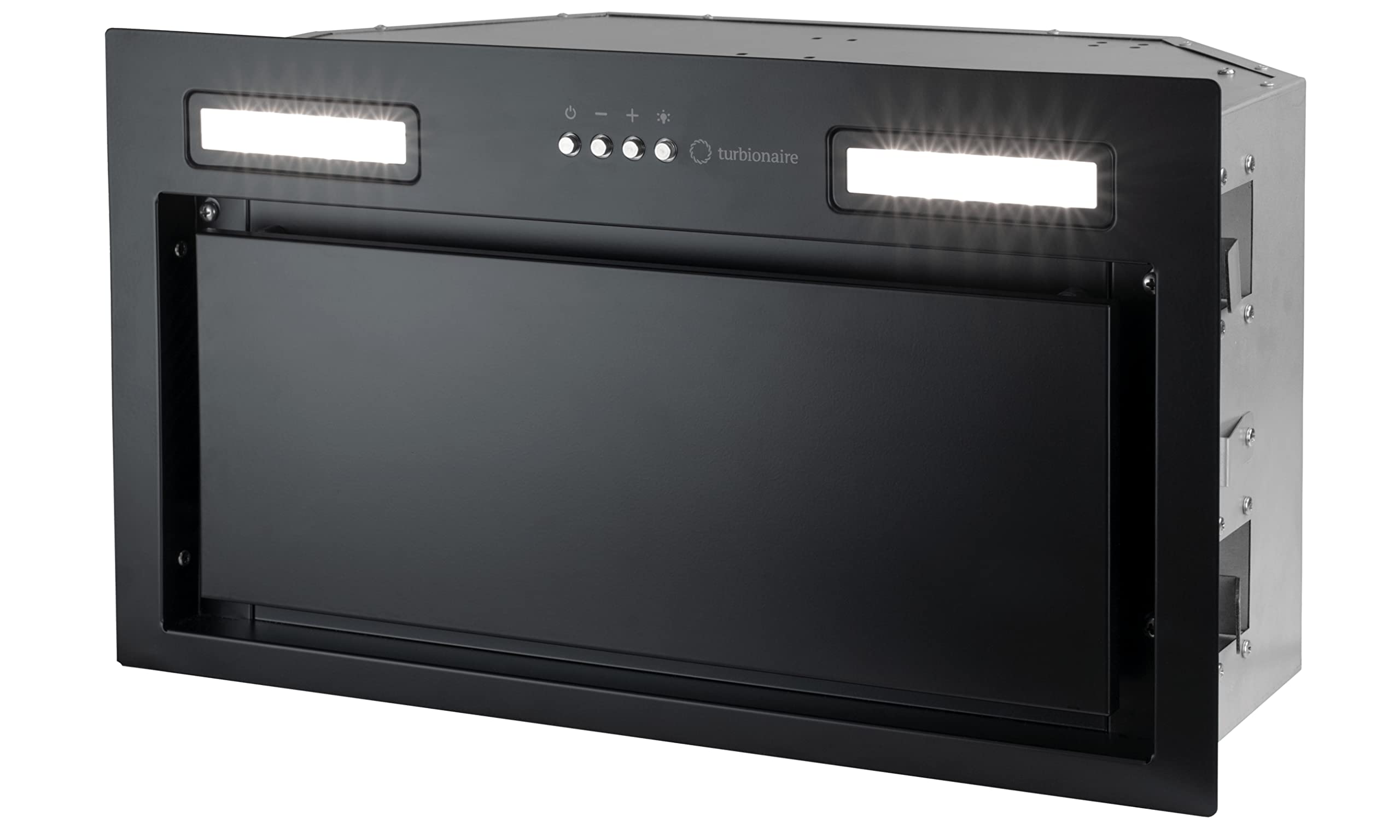 Turbionaire-Amira-50-Black-TAM50B-Campana-de-Cocina-Empotrable-de-52-cm-de-Acero-Inoxidable-Pintado-Negro-Mate