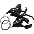 DMAIP 2Pcs Professional EF51-7 3x7/8 21/24Speed MTB Bicycle Bike Left Right Brake Lever Shifter Set