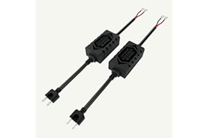 HIKARI WINGS HIKARI PAIR Conversion Kit Foglight Canbus Error Free Anti Flickering Resistor Decoder - H13 9008