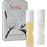 Sonc Botanical Aroma Oil Roll-On Duo Kit (Pack of 2) (Duo KIT III : 002 Out of Office + 003 Dream Dive) | Peppermint + Lavender | Dual Portable Aroma Oils for Mood, Rest & Daily Rituals