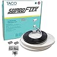 TACO Marine V11-9960WCM60-2 SuproFlex Rub Rail Kit - 60' x 1-19/32" x 25/32", Frosty White