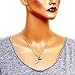 DianaL Boutique Beautiful Purple Tinkerbell Fairy Charm Pendant Necklace Jewelry