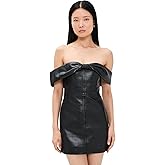ANINE BING Women's Black Colleen Mini Dress