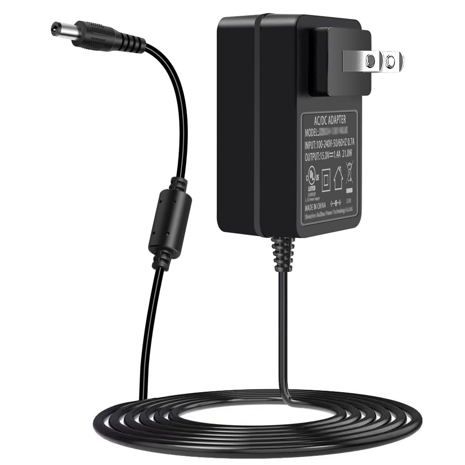 Photo 1 of 21W Charger Power Cord, Compatbile with Alexa Echo 1st 2nd Generation, Echo Show 5 3rd Gen, Echo Show 1st Gen, Echo Plus 1st Gen, Echo Look, Echo Link, 15V 1.4A AC Power Adapter.