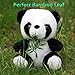 Elet-mall Cute Sitting Panda Soft Stuffed Bear Animal Plush Toy Children's Gift