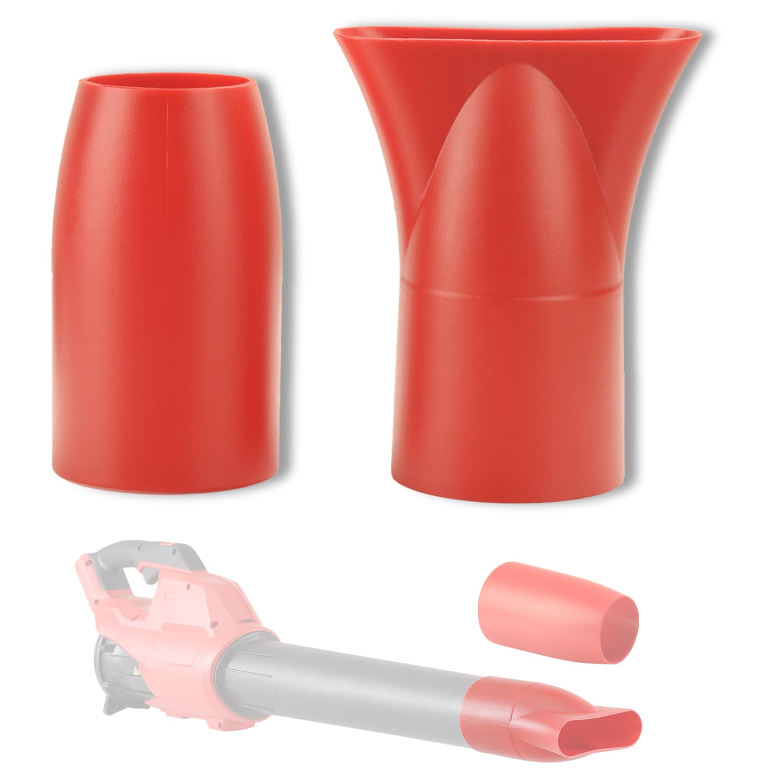 Photo 1 of ***MISSING PARTS***
KitchenKipper Leaf Blower Flat Tip Nozzle and Flare Nozzle Tip for Milwaukee M18 2724-20 & 2724-21 Fuel Leaf Blower, Work for Drying, Blow-Drying -Leaf Blower Flat Nozzle Tip
