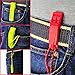 HEIMDALL Emergency Whistle with Lanyard (6 Pack) for Safety Boating Camping Hiking Survival Rescue Signaling (Red, Yellow, Green, Orange, Blue, Purple)