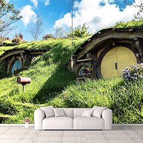 Wall Murals for Bedroom Fantasy View Mystery Collage Removable Wallpaper Peel and Stick Wall Stickers - 66x96 inches