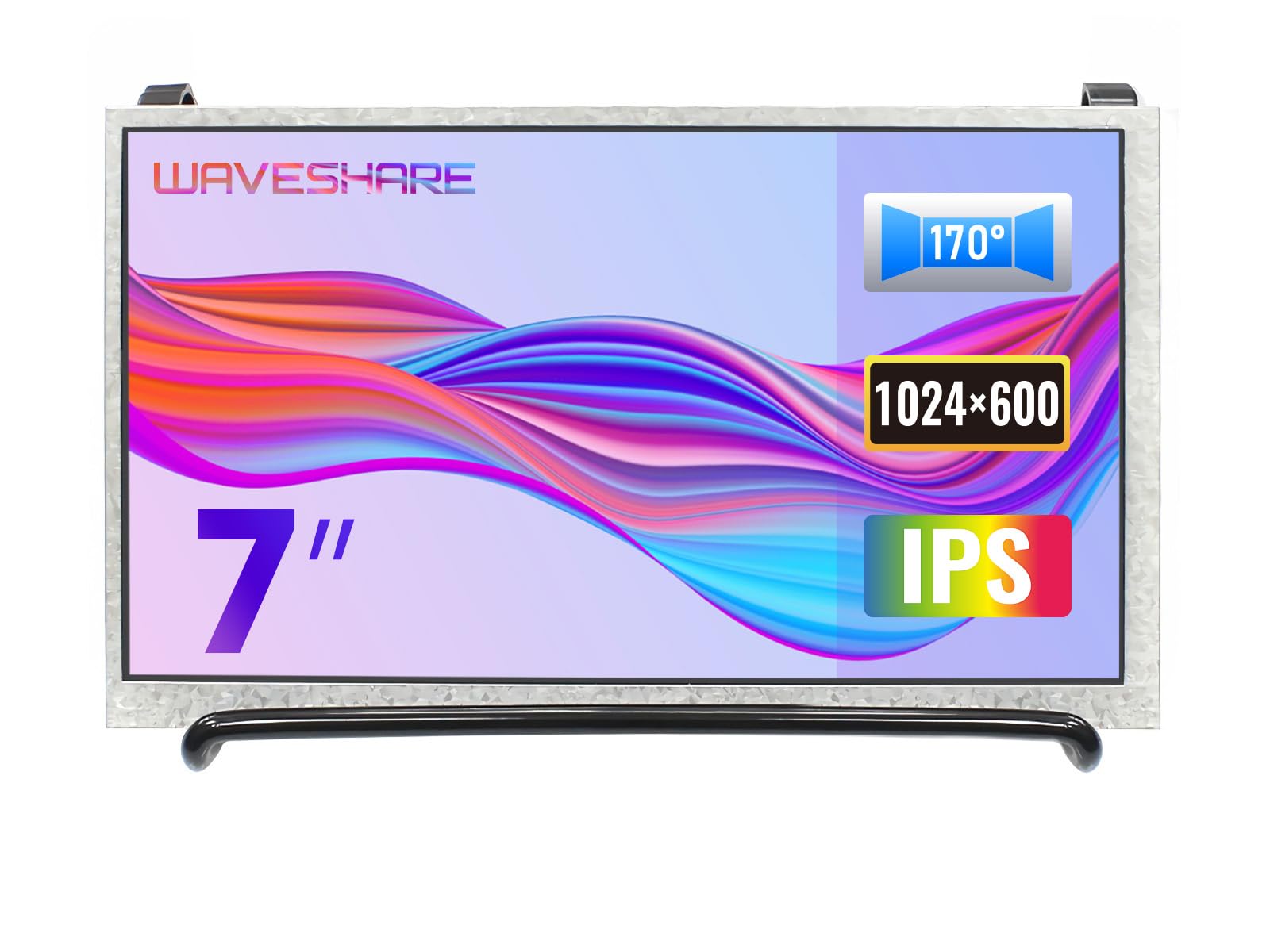 Waveshare 7inch DPI LCD, IPS Display, No Touch, Compatible with Raspberry Pi 4B/3B+/3A+/3B/2B/1B+/1A+/Zero 2 W/Zero W/Zero