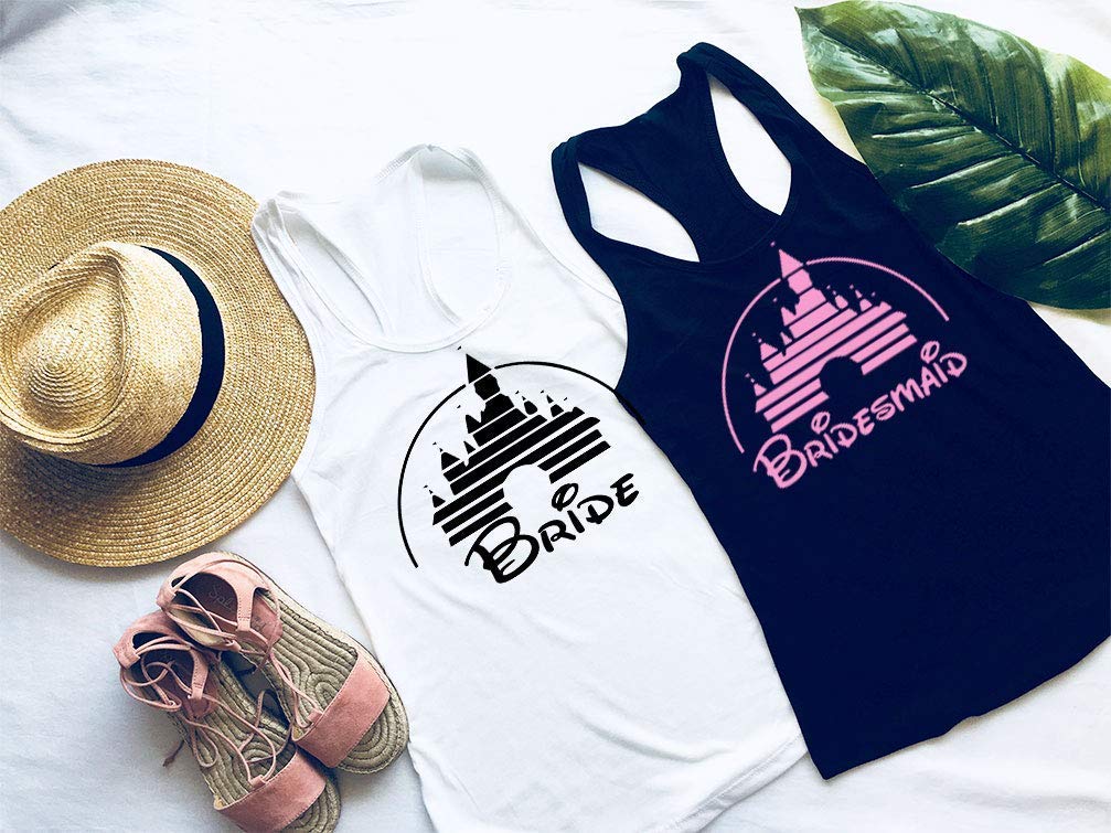 disney bridesmaid shirts