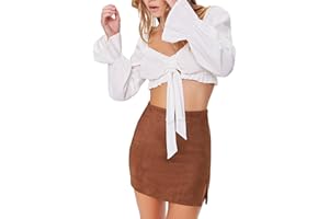 Forever 21 Women's Faux Suede Mini Skirt