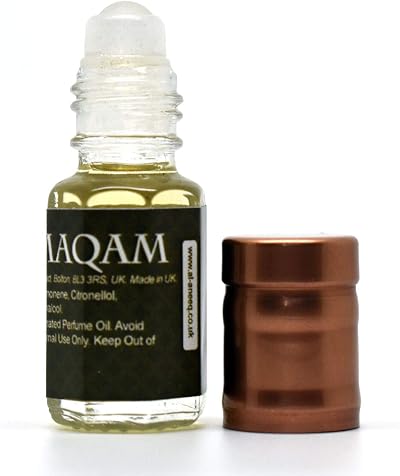 Al Aneeq Oud Maqam Oriental Perfume Oil for Men Woody Spicy Saffron Rose 3ml