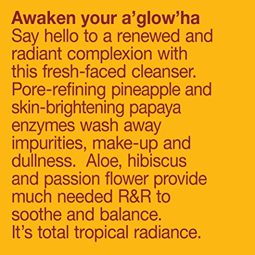 Alba Botanica Hawaiian, Pineapple Enzyme Facial Cleanser, 8 Ounce (Pack of 2)
