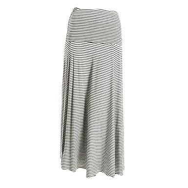 Amazon ラニ Lani ボーダー マキシスカート 人気 ロングスカート