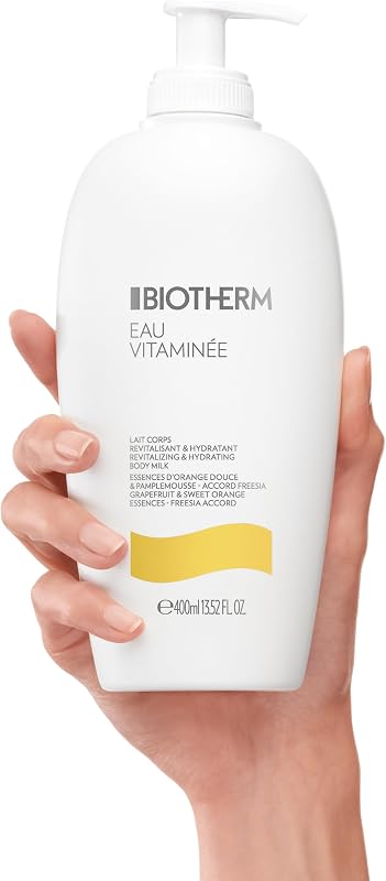 Eau D'Energie Body Milk, Latte Corpo Idratante e Rivitalizzante, Per Tutti i Tipi di Pelle, Profumato, Idrata e Leviga la Pelle, Con Estratti di Albicocca, Vitamina E e Vitamina F, 400 ml