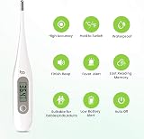 femometer Digital Thermometer Oral/Rectal Underarm Gray, Accurate Fast view 6