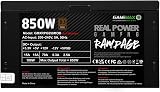 GameMax 850W Rampage Power Supply, Full-Modular, 80 Plus Bronze, APFC, Japanese view 5