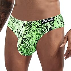 JOCKMAIL 2PCS/Pack Men's Leopard Print Underwear