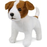 Ice King Bear Jack Russell Terrier Stuffed Animal Plush Toy 7.5 Inches L | Soft Lifelike and Huggable Puppy Plush Toy, Gifts for Kids, Dog Lovers