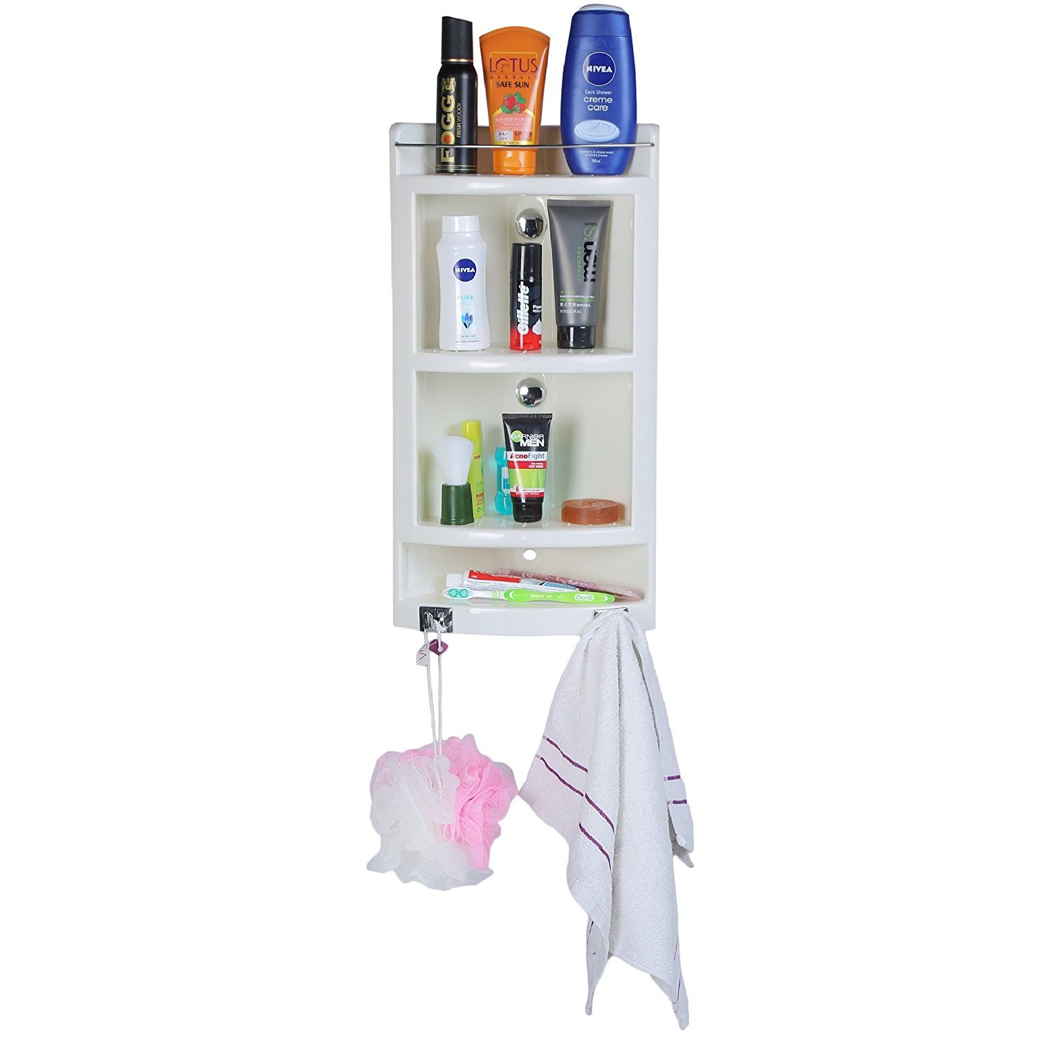 Parasnath Bathroom Extra Large Corner Cabinet Amazon In Home