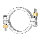 uxcell 3.6" High Pressure Bolted Clamp Strap Double