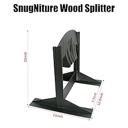 SnugNiture Firewood Kindling Splitter 9IN, XL Cast