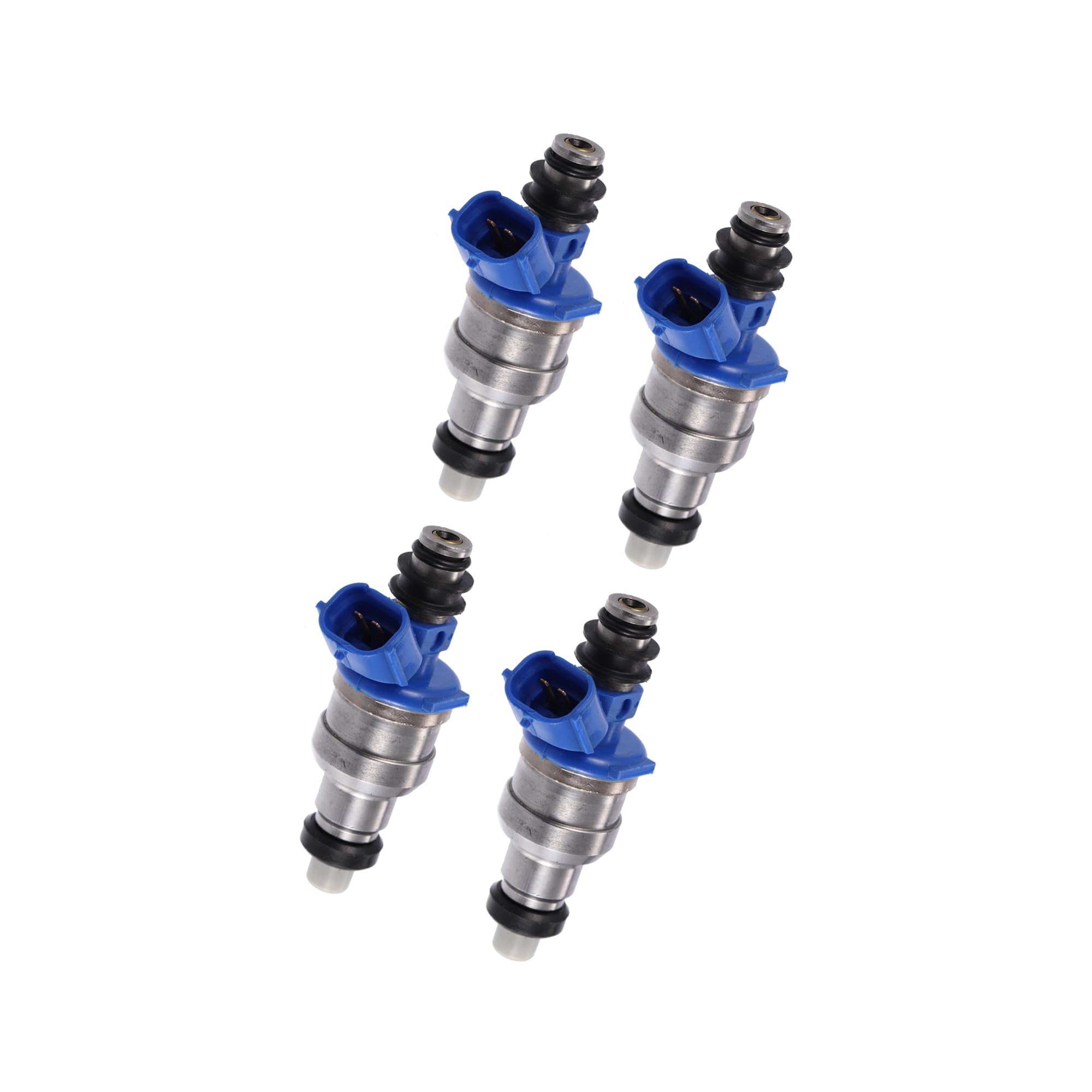 Photo 1 of Motoforti 4pcs 195500-1970 B6S713250 Fuel Injector for Mazda Miata 1.6 1990-1993 for Ford Probe Base, GL 2.2L 1990-1992 for Mazda 929 Base, S 3.0L 1990-1991 Long-lasting