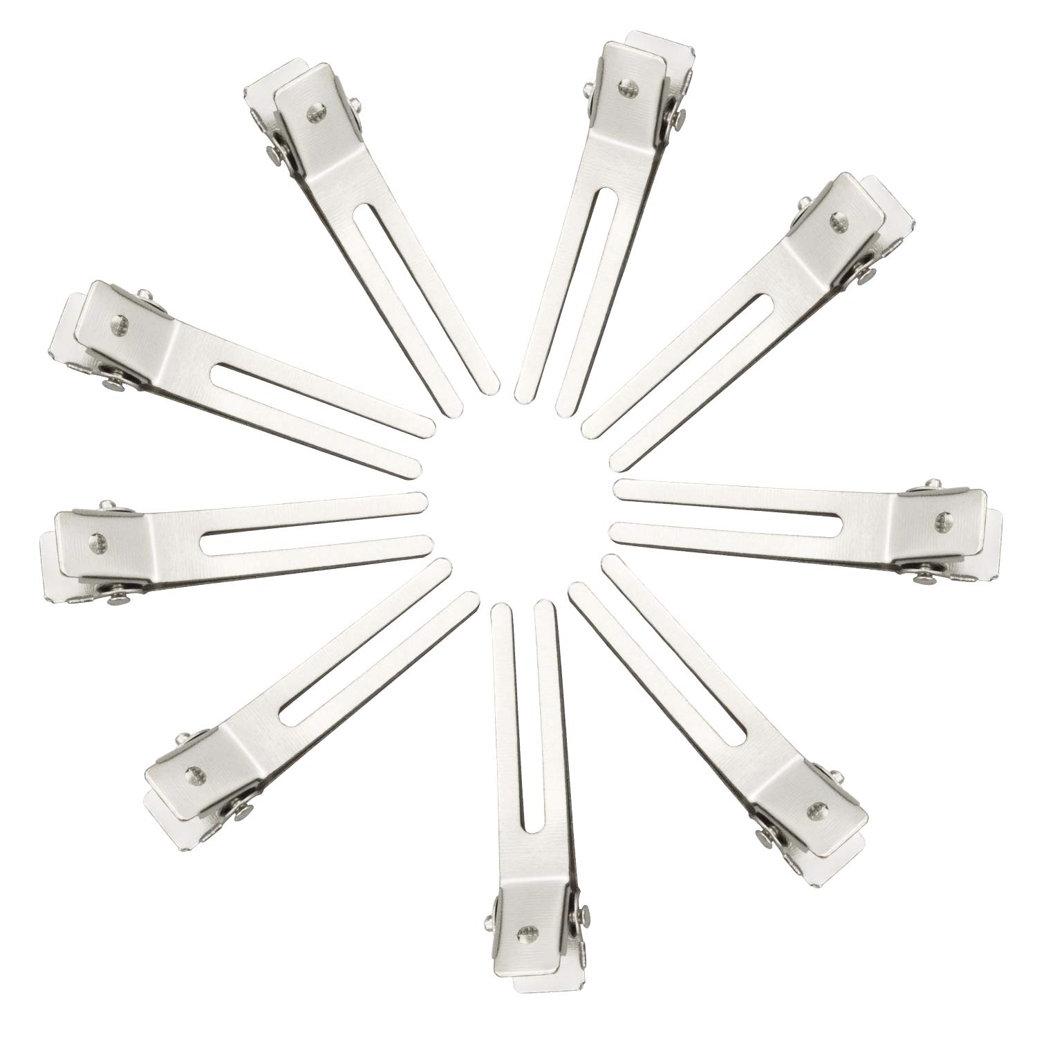 EAONE 60 Pieces Alligator Hair Clips, Hair Bow Clips Duck Bill Metal Hair Clip Professional Sectioning Clips Hairpins Assorted Size(1.80 Inch, 2.36 Inch, 3.5 Inch) for Salon Women Girls Bows DIY Accessories : Beauty