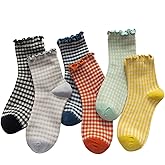 MeganJDesigns Athletic Socks for Women and Girls Cute Cotton Sock