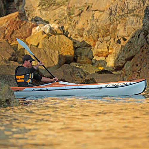 BIC Sport NOMAD HP1 Inflatable Kayak, Orange/Grey, 14-Feet 5 x 31.5-Inch x 440-Pound Capacity - Thumbnail 5