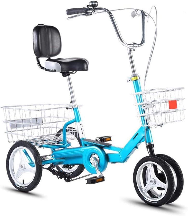 Outdoor Sports Aluminum Tricycle For Adults, Multifunctional Shopping