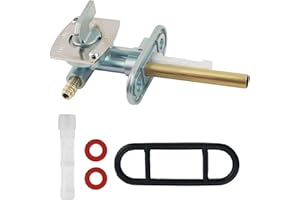 FIGPADE Petcock Fuel Shutoff Valve Kit,Fuel Petcock Valve Compatibie with Yamana Kawasaki Suzuki Includes Gasket/Filter Tube,Professional Motorcycle Accessories Fuels Shut off Valves