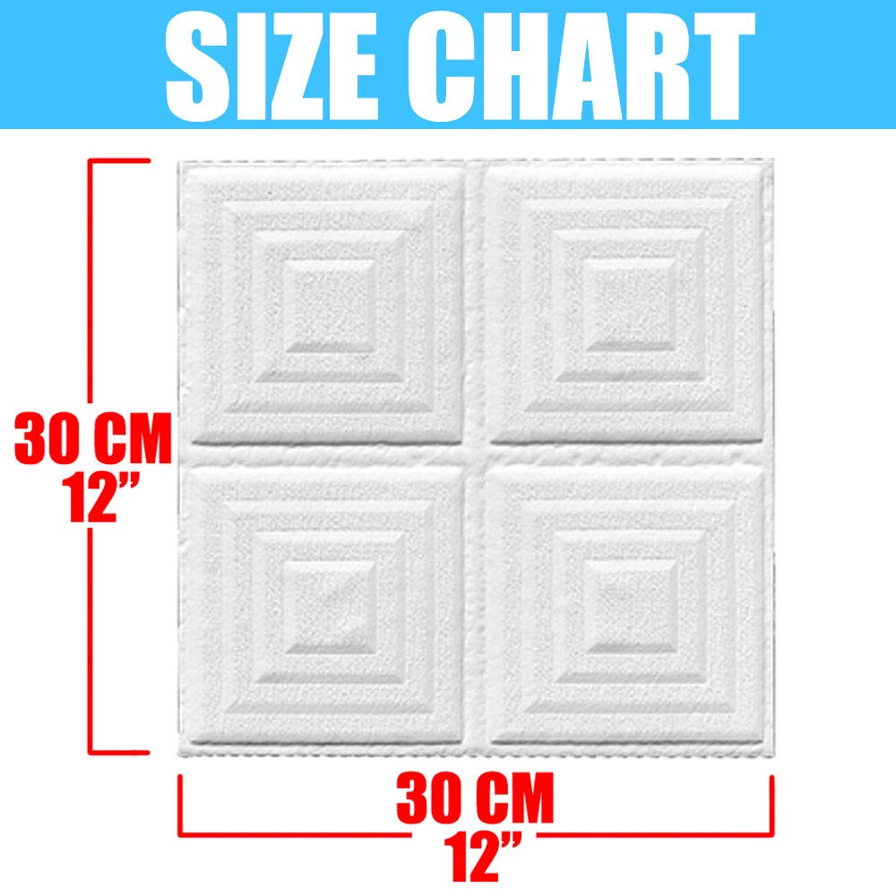 Decorative Tiles Decorative Accessories Eazy How To 24 Pack