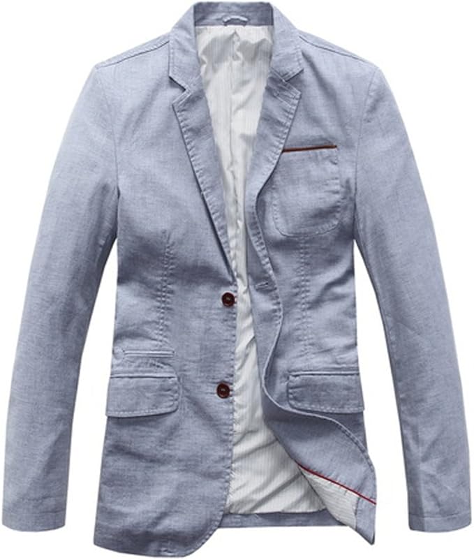 Amazon スプリングサマーコレクションズ メンズ ジャケット 春夏 オフィスカジュアル 185 Xxl 藍色 コート ジャケット 通販