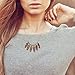 Boho Necklace Feather Necklace - SPUNKYsoul Collection