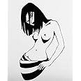 Naked Girl Beautiful Sexy Nude Woman tattoos tattooing temporary tattoos Cute Face stickers one sheet of A4 paper